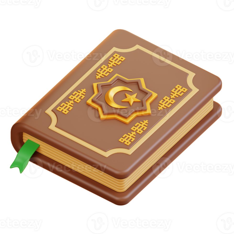 AL QUR'AN 3D Illustration png