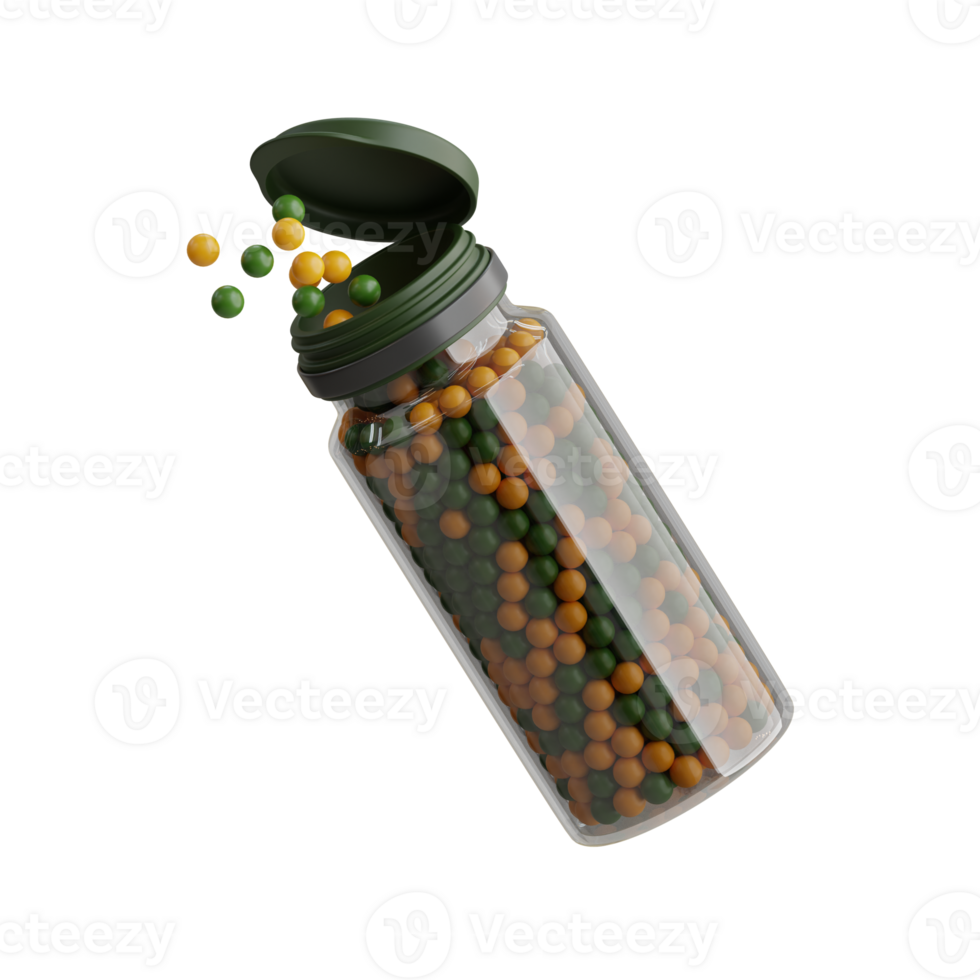 paintball 3D icon Illustration png