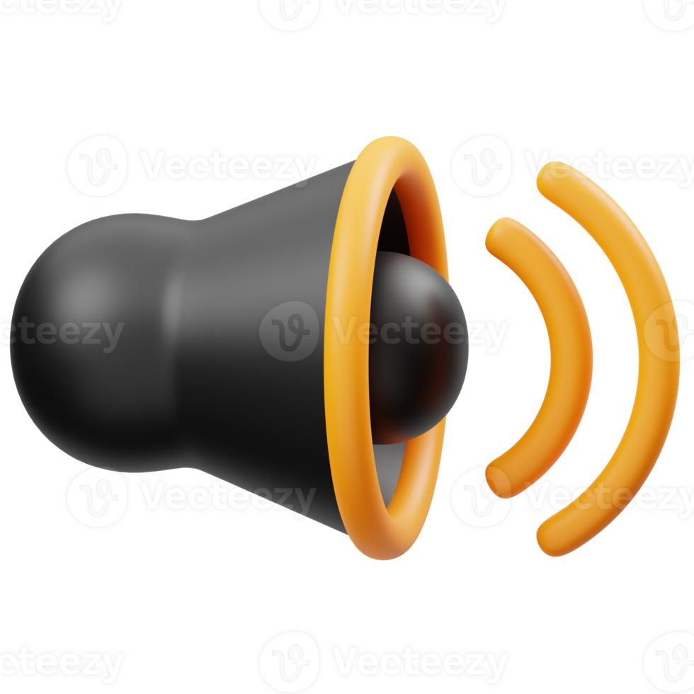 Volume 3D Illustration png