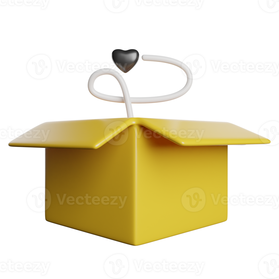 Empty Box Parcel Gift Box png
