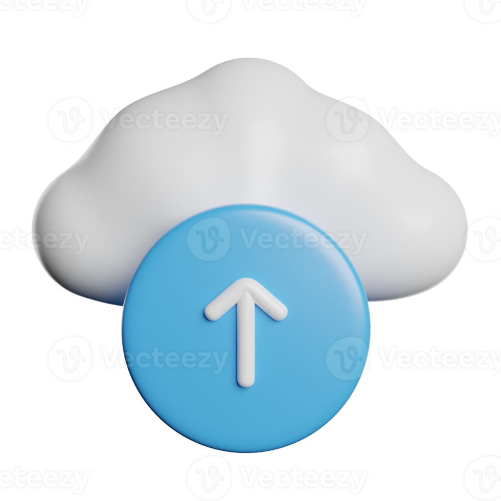 Cloud Upload Storage Data Base png