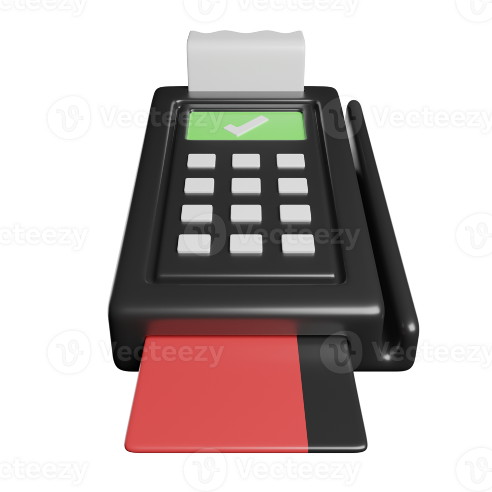 Pos Terminal Cash Approved png
