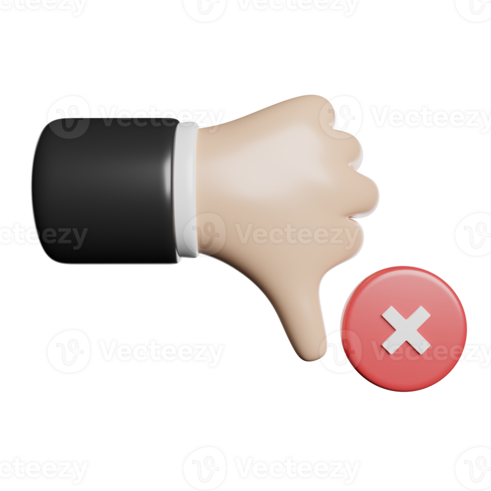 Thumbs Down Unlike png