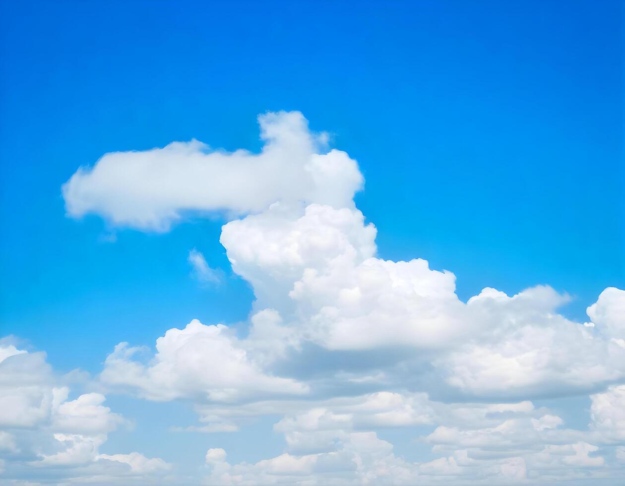 blue sky background with tiny clouds, nature abstract background, cloudscape photo
