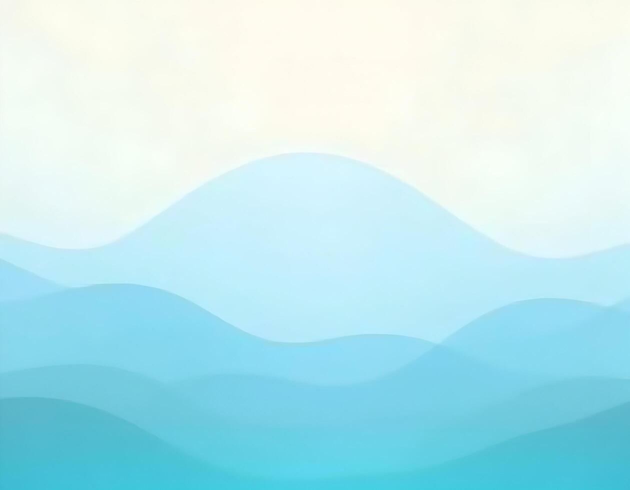 Abstract background with blue waves. photo