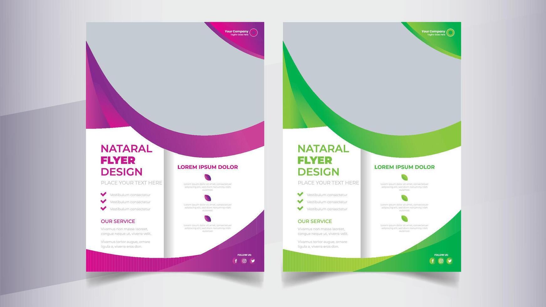Corporate Flyer Design vector