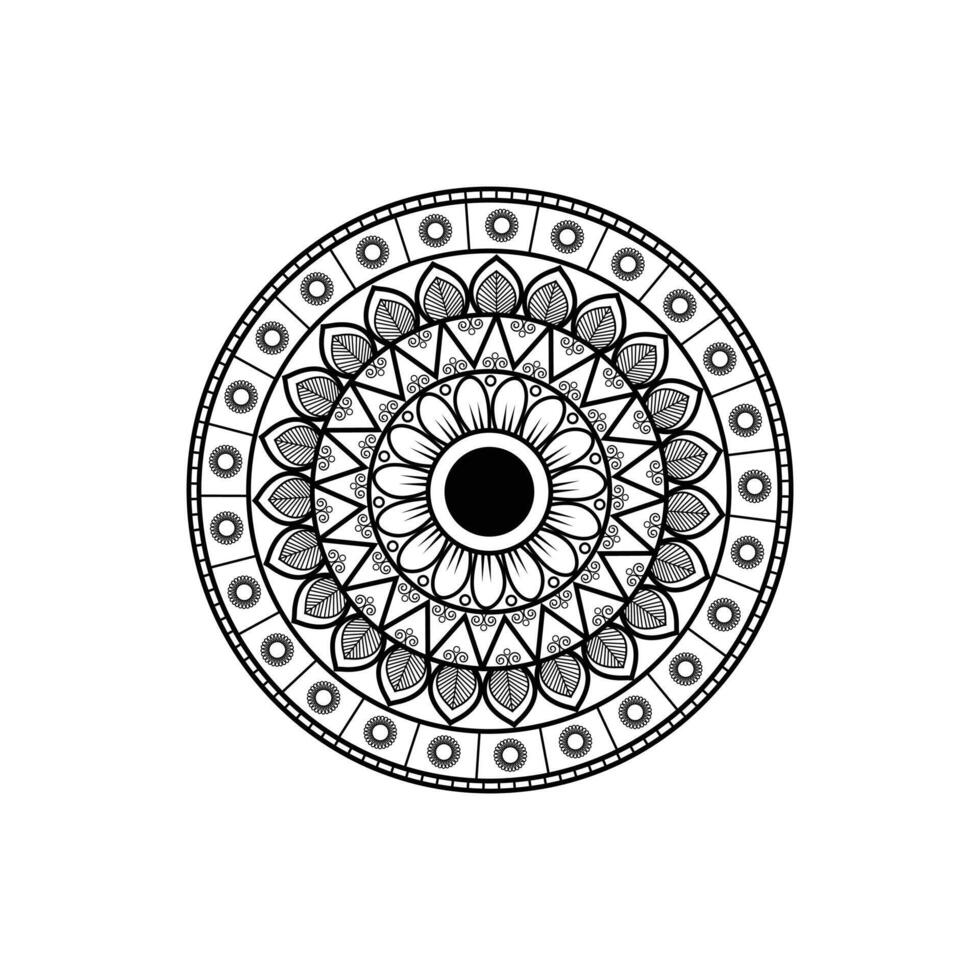 Abstract Mandala Design vector