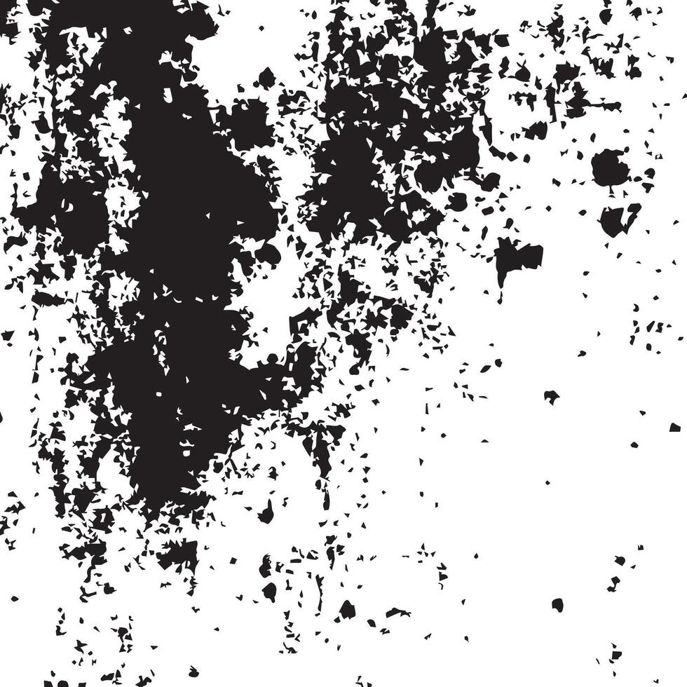 Grungy Messy Brush Stroke Texture vector
