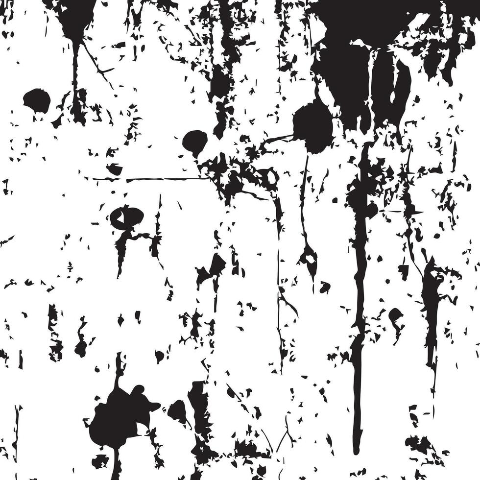 Classic Black and White Grunge Effect Texture vector