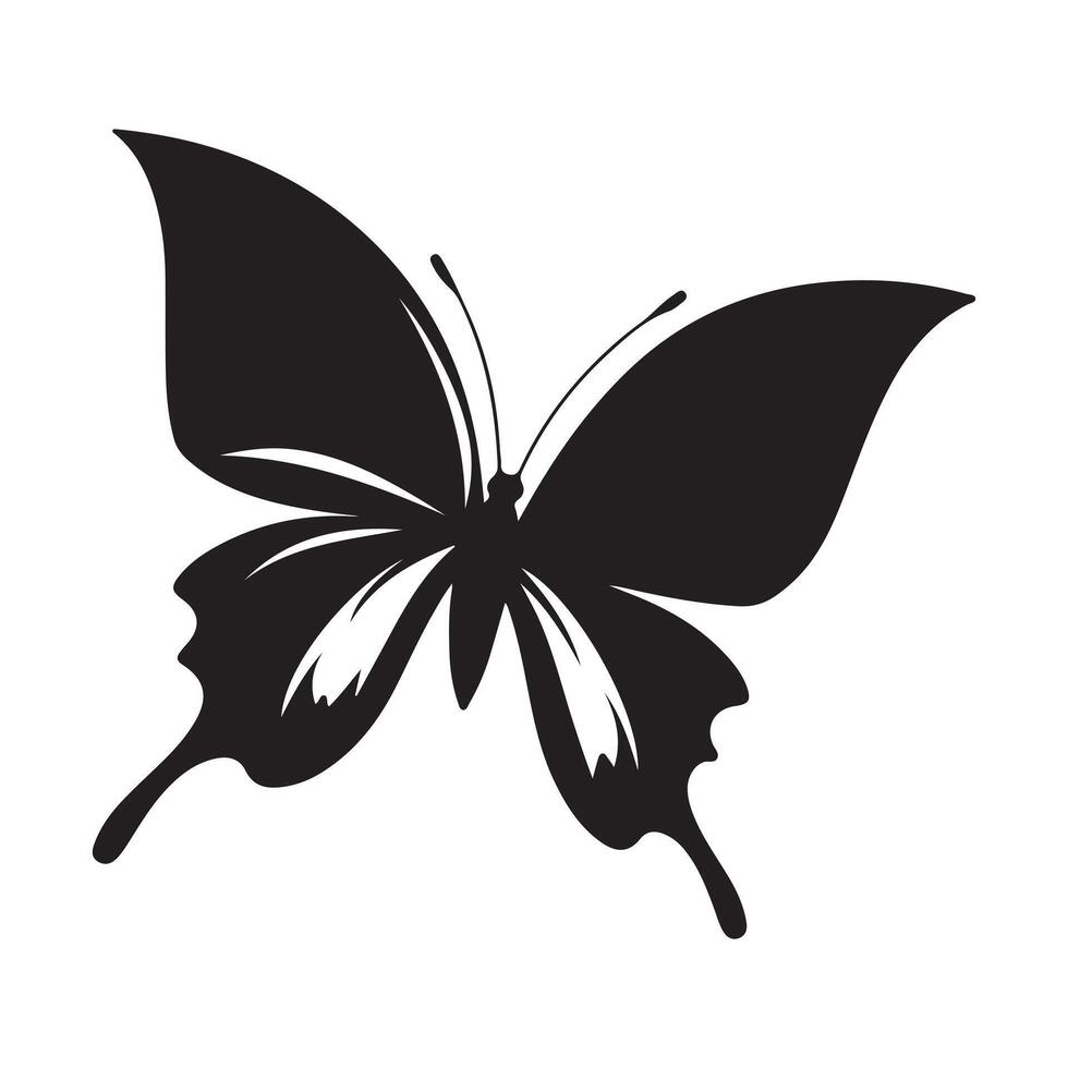 Abstract Colorful Butterfly Icon Design vector