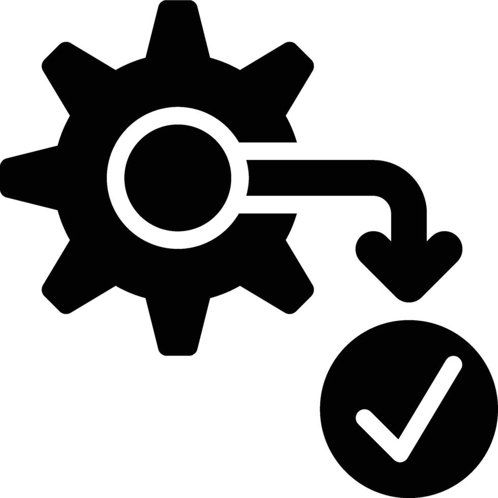 Implementation, Deliverable, Output Glyph Solid Icon vector