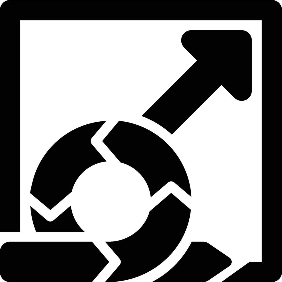 Scalability, Scalable, Scaling Glyph Solid Icon vector