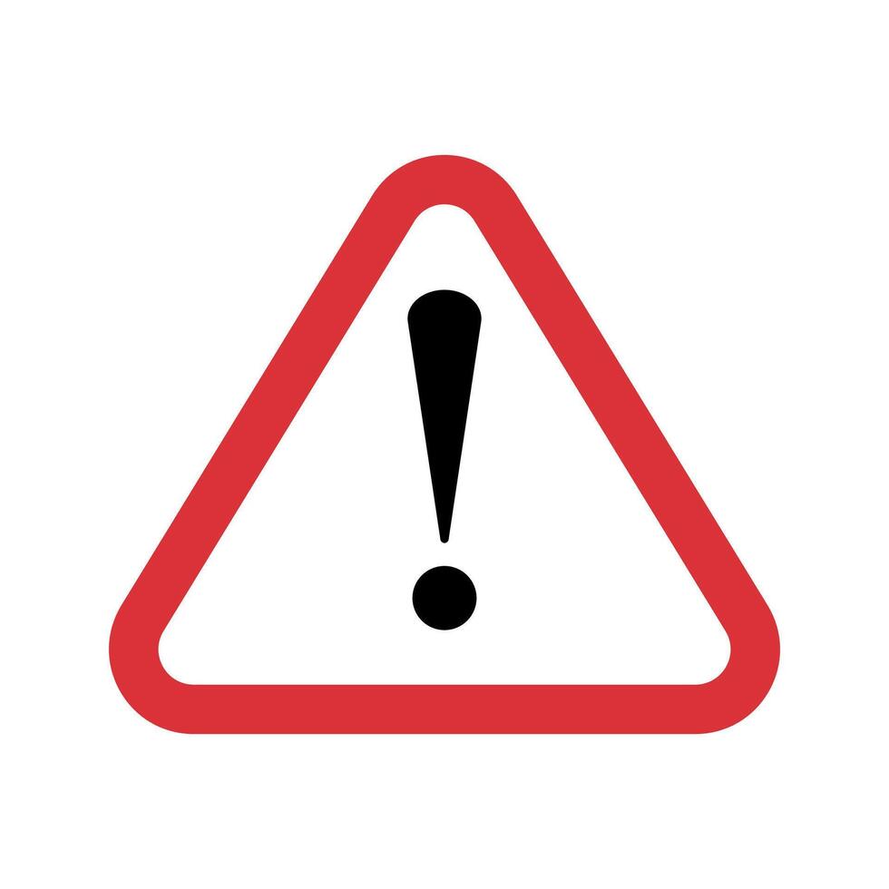 Alert Warning Icon, Caution Warning Signs Illustration Design vector