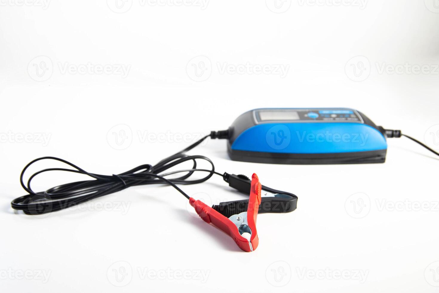 Modern pulse charger for AGM and EFB car batteries photo