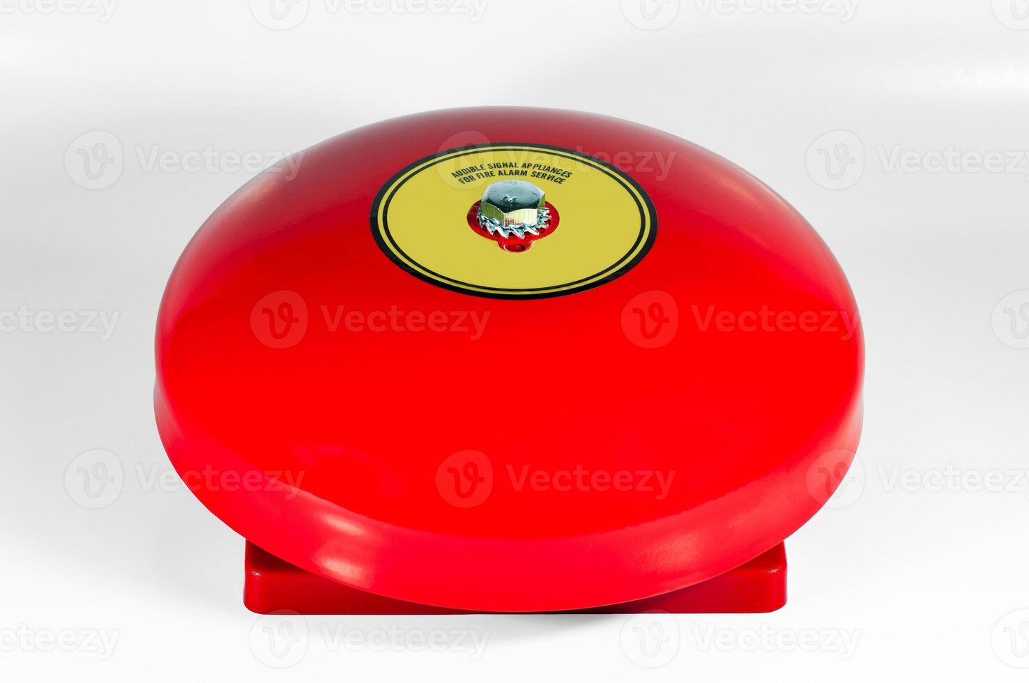 Audible alarm bell designed for alert systems and safety measures in various environments photo