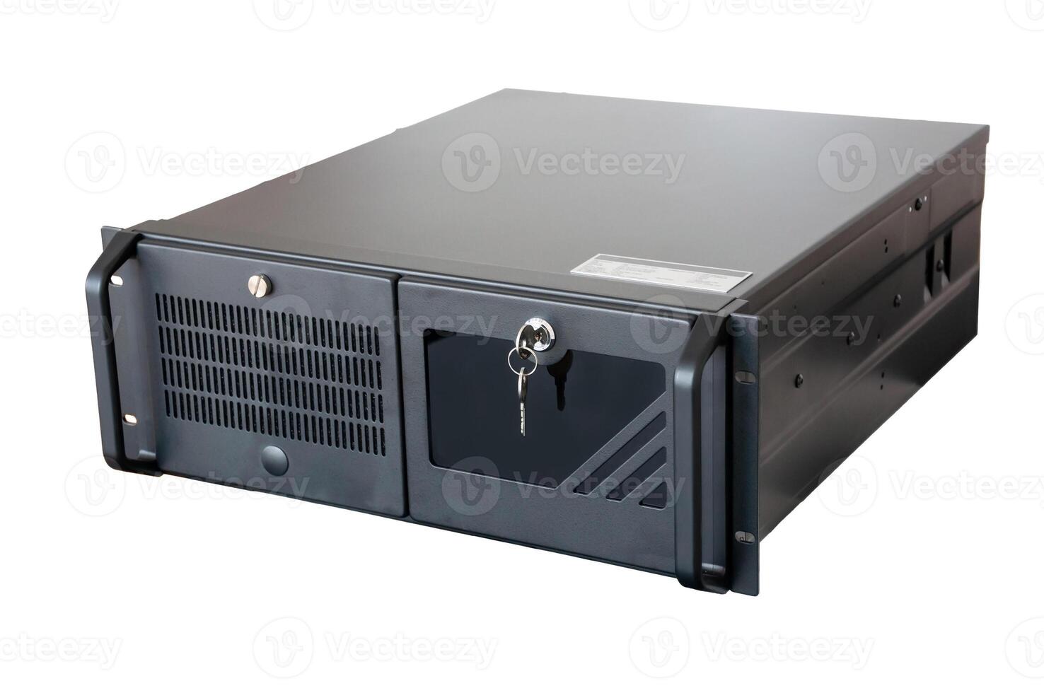 Industrial PC rack mount chassis designed for efficient server management and storage solutions photo