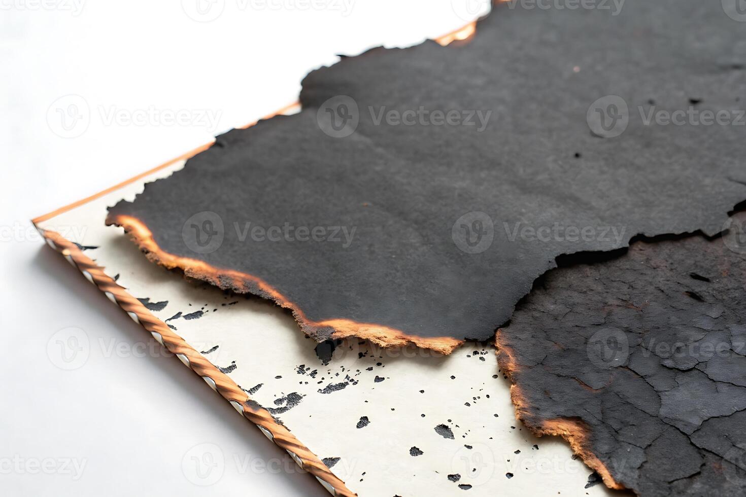Burnt Edges and Splatter Effect, Design Resource for Business Presentations photo