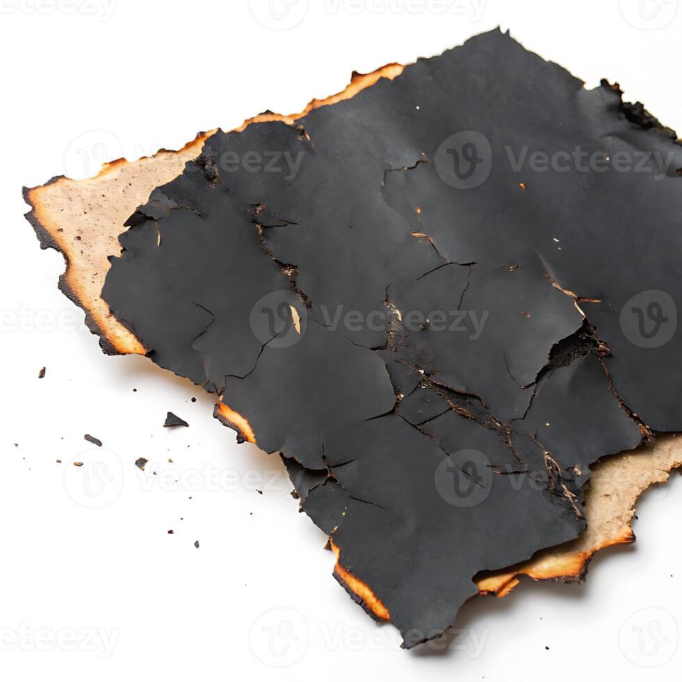 Burnt Paper Texture for Business, Destruction, Damage, and Rebirth photo