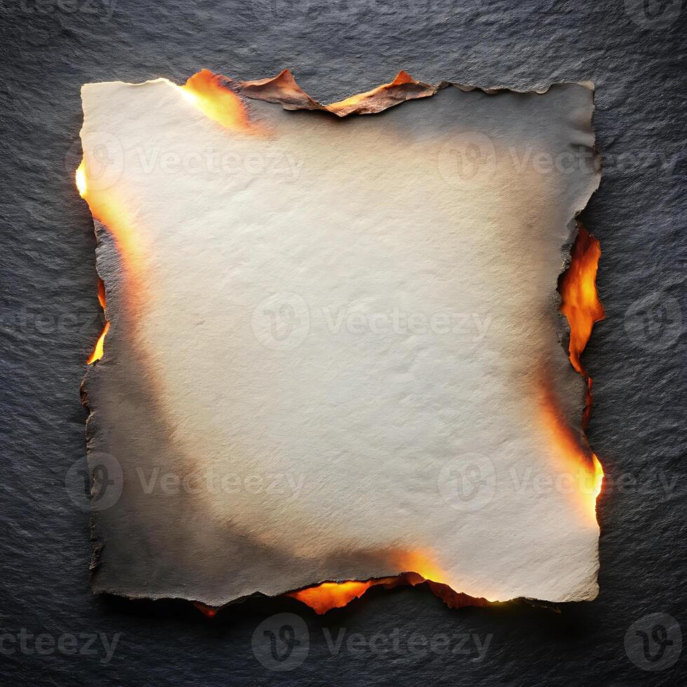 Burnt Paper Texture Background for Business Presentations and Designs photo