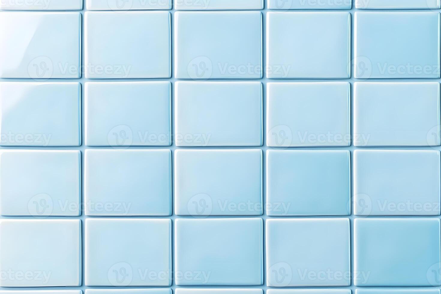 Light Blue Rectangular Tile Ceramic photo