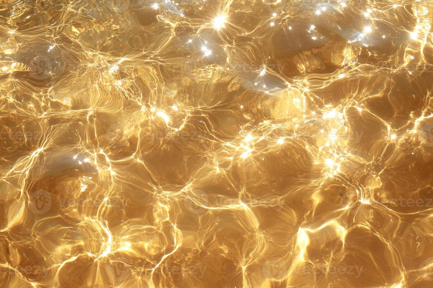 Shallow Water with Sunlight Reflections photo