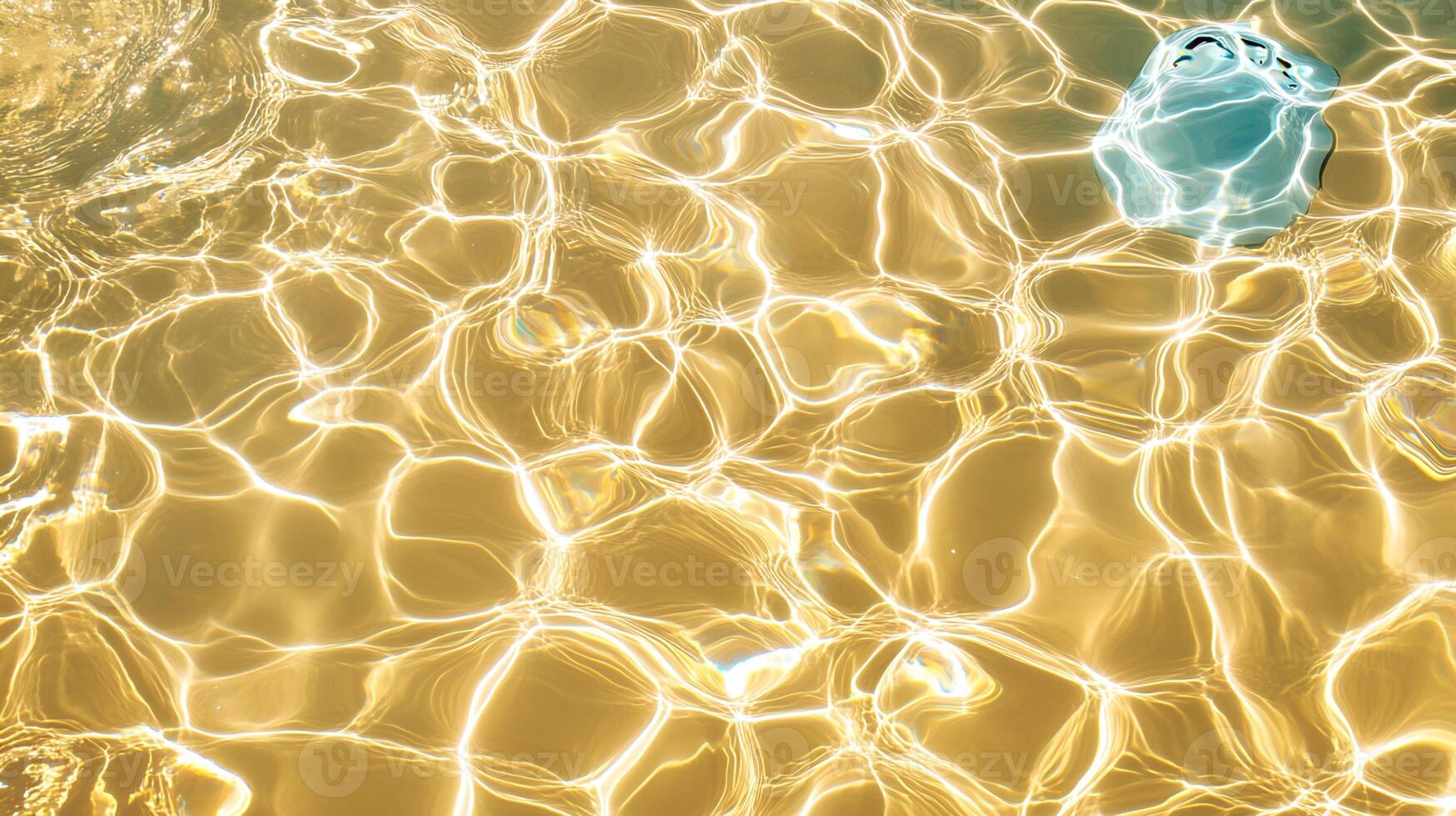 Submerged Object in Illuminated Water photo