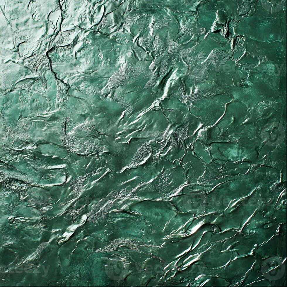 Textured Dark Teal Surface with Irregular Patterns photo