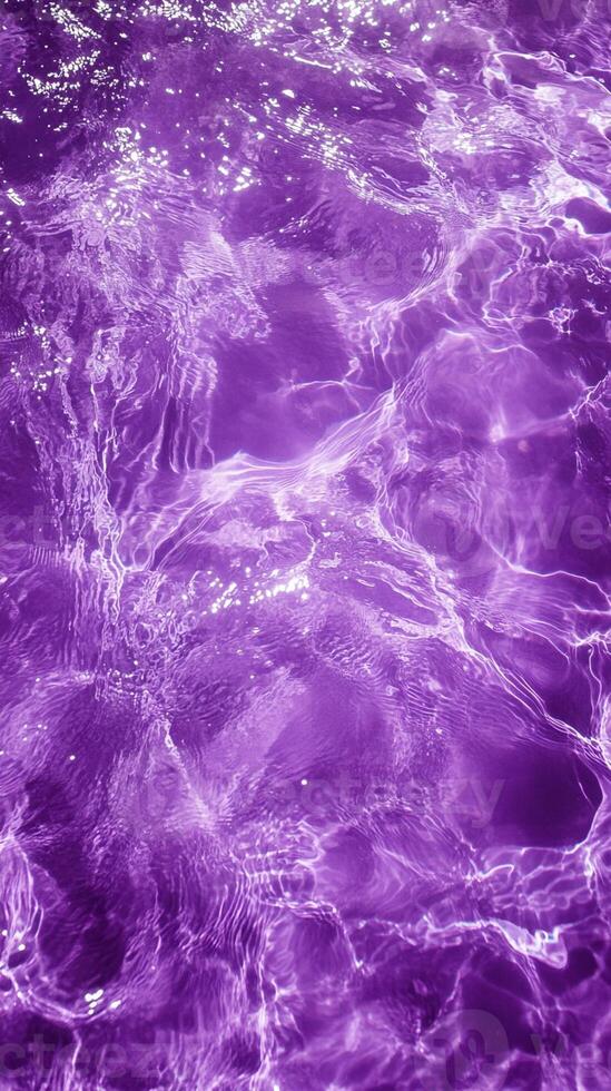 Mesmerizing Ripples of Purple Water A Serene Underwater Scene Captured in Depth photo