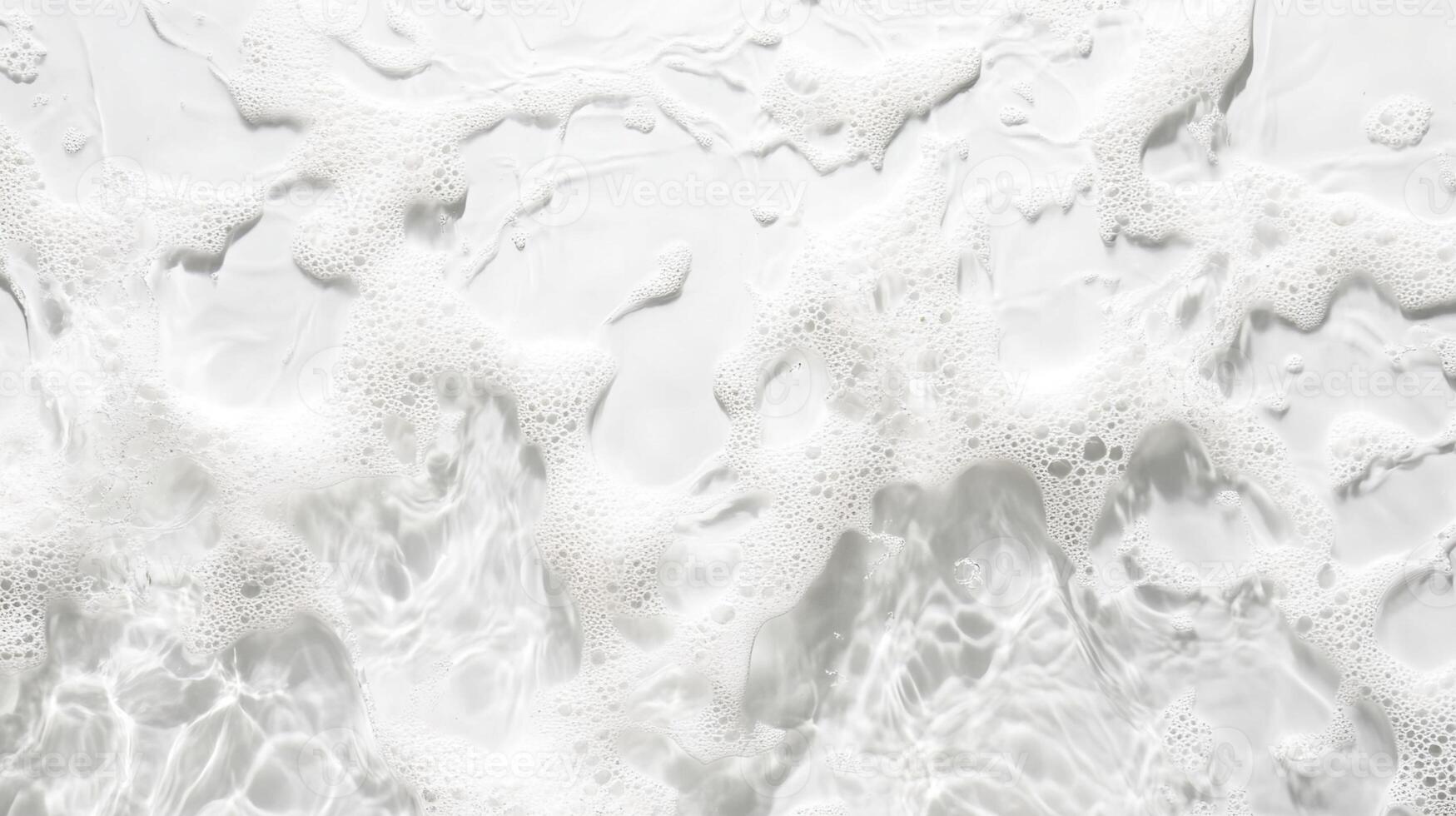 Water and Foam Texture Close-up photo