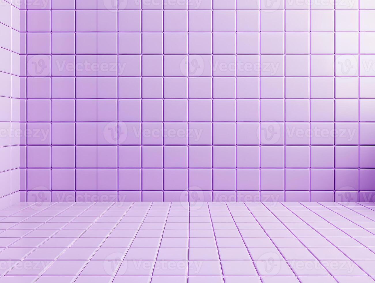 Lavender Tile Room Corner photo