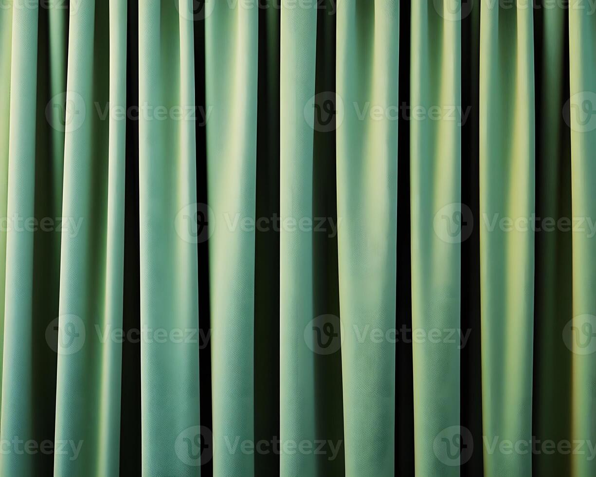 Pale Green Fabric Panels photo