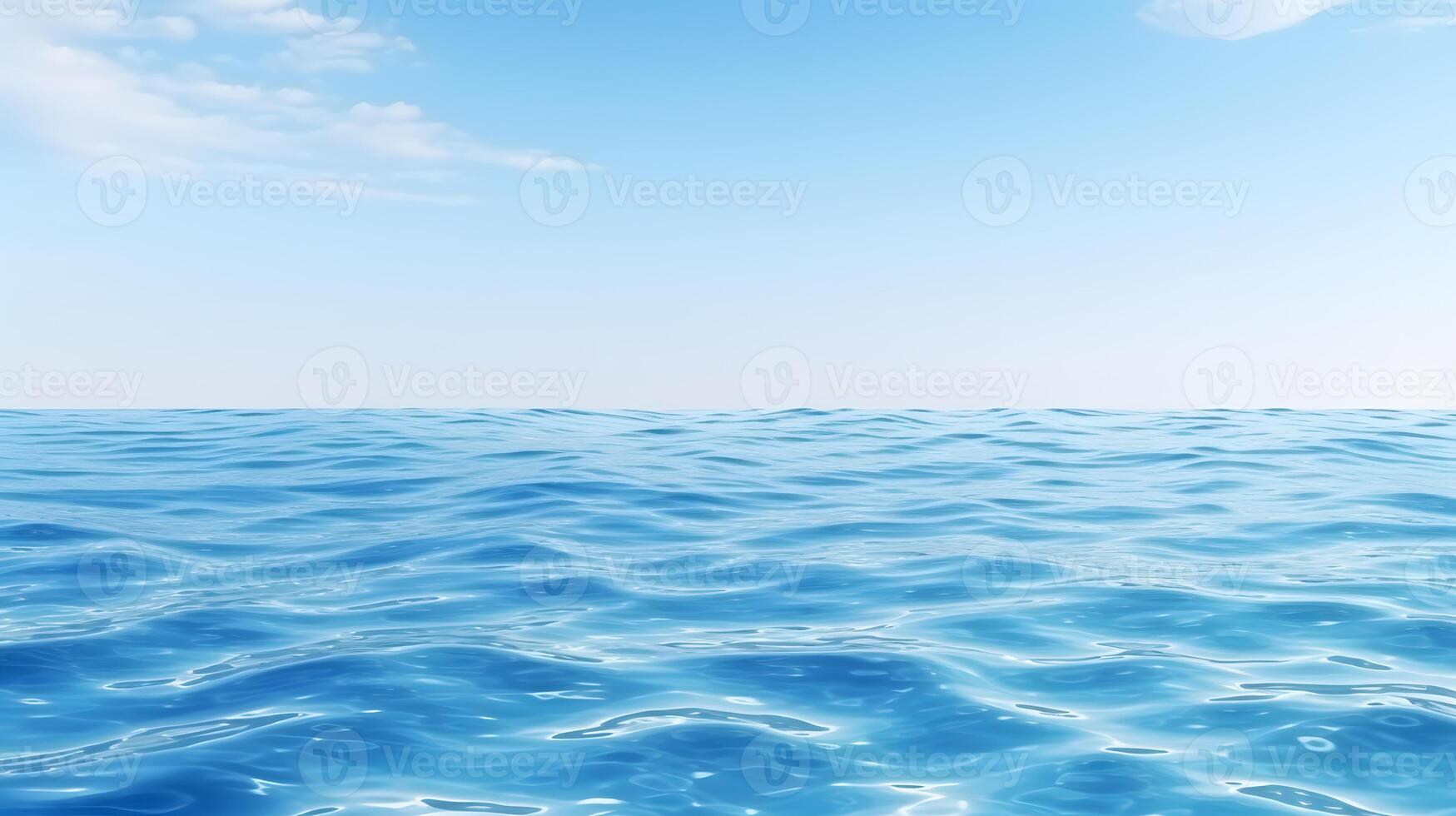 Calm Ocean and Sky photo