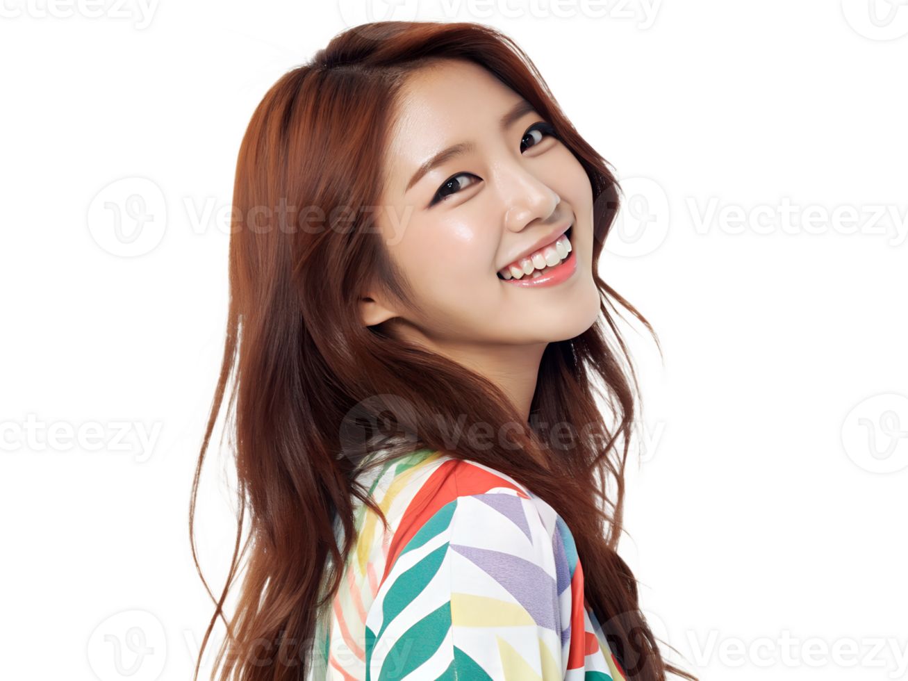 Lovely and Charismatic Asian Woman with a Positive Vibe in a Beautiful and High-Quality Fashion Shot png