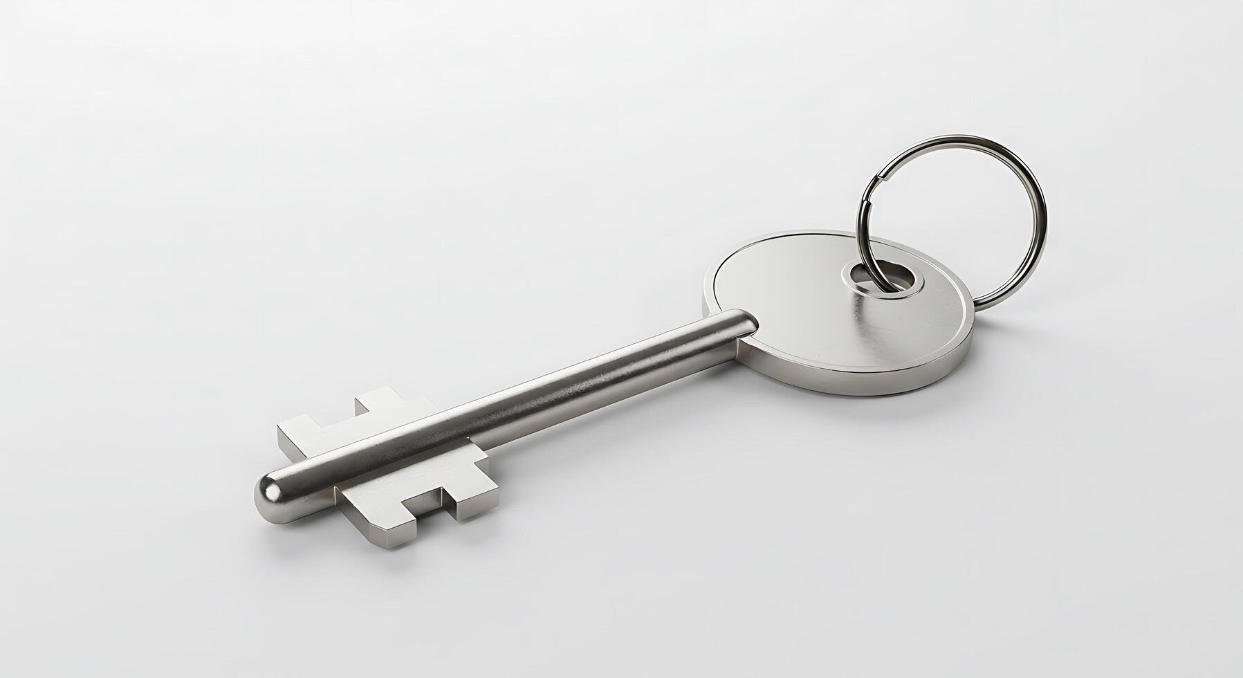 Key to a new home 3d render photo