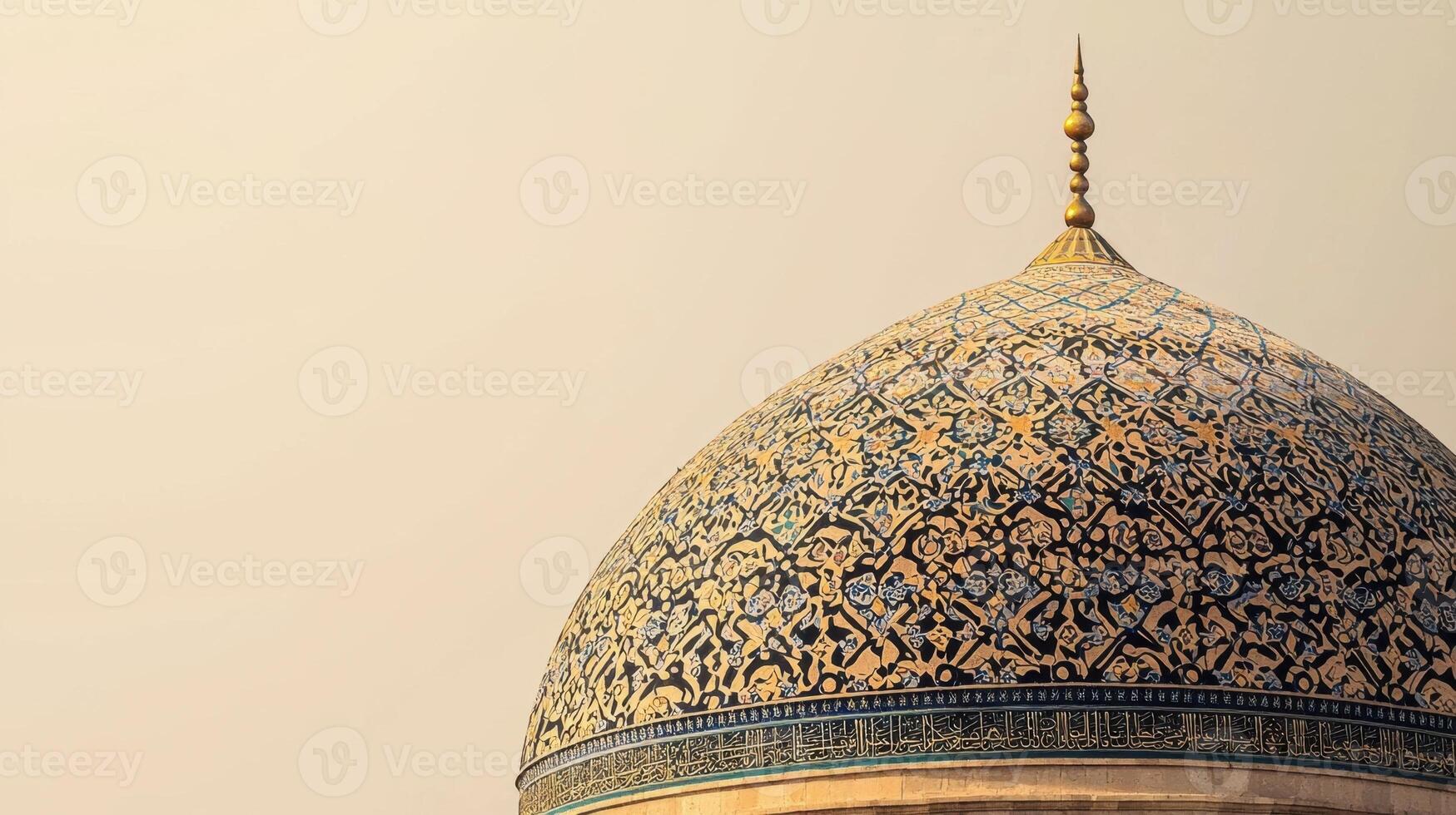 A close up of a dome with intricate designs photo