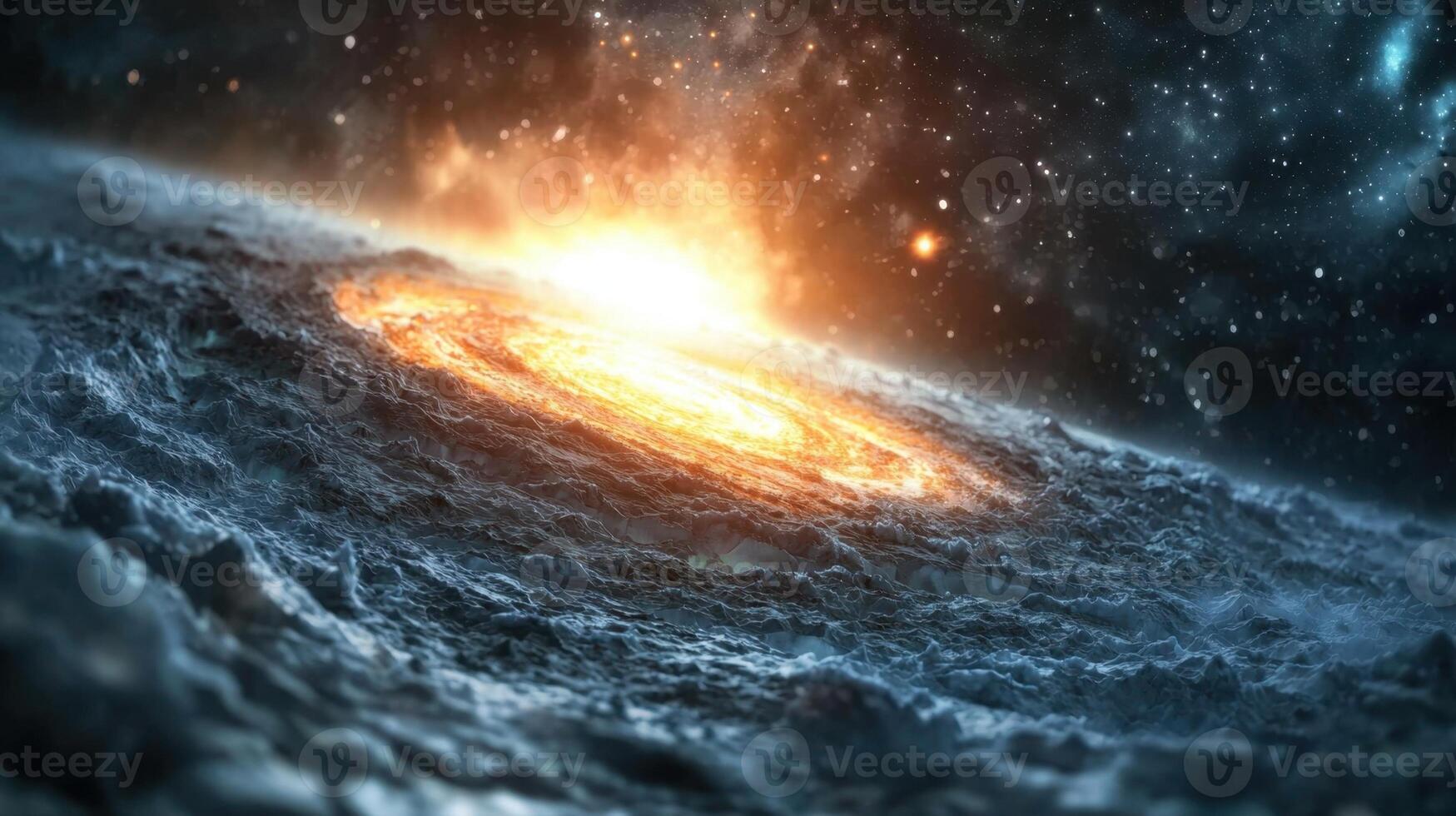 An image of a black hole in space photo