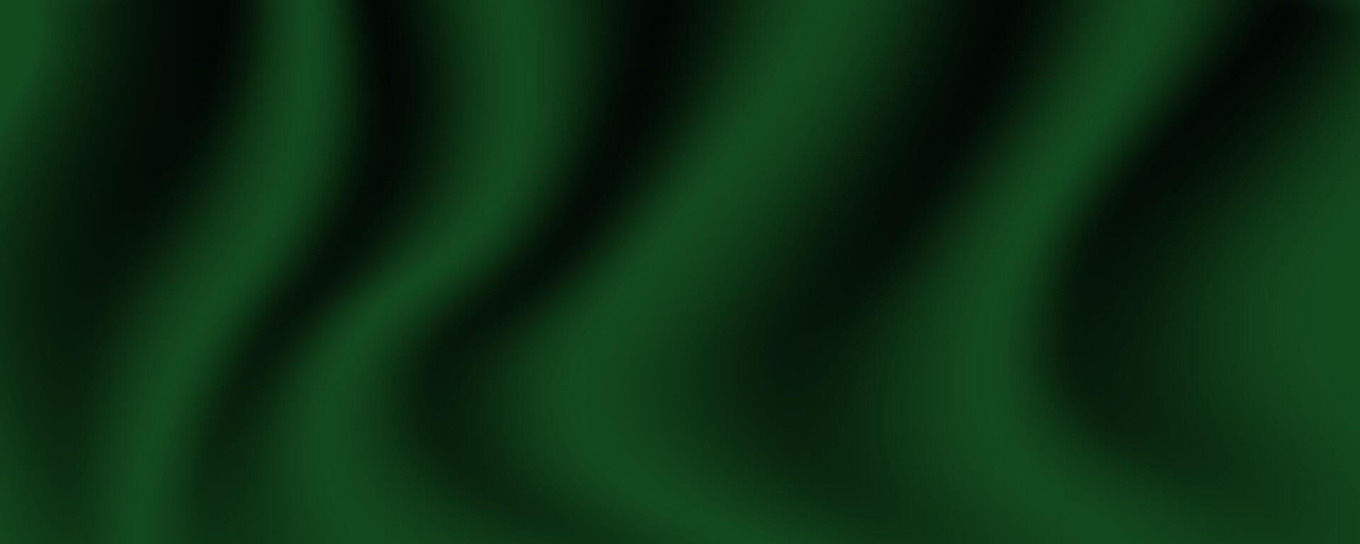 a green silk fabric with a wavy pattern background vector
