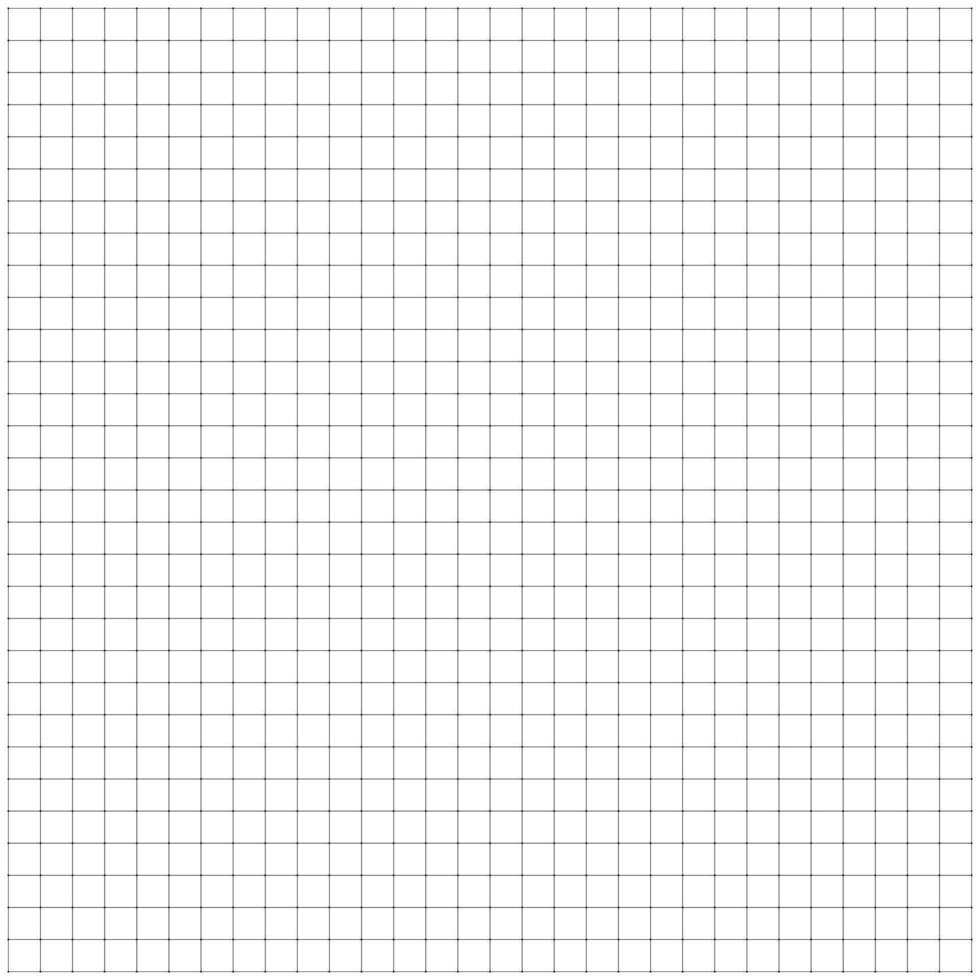Seamless pattern texture for bullet journal. Checkered minimal background. Dotted squared grid graph paper template for notebooks. Printable graphic design sheet mockup. Education backdrop for school. vector