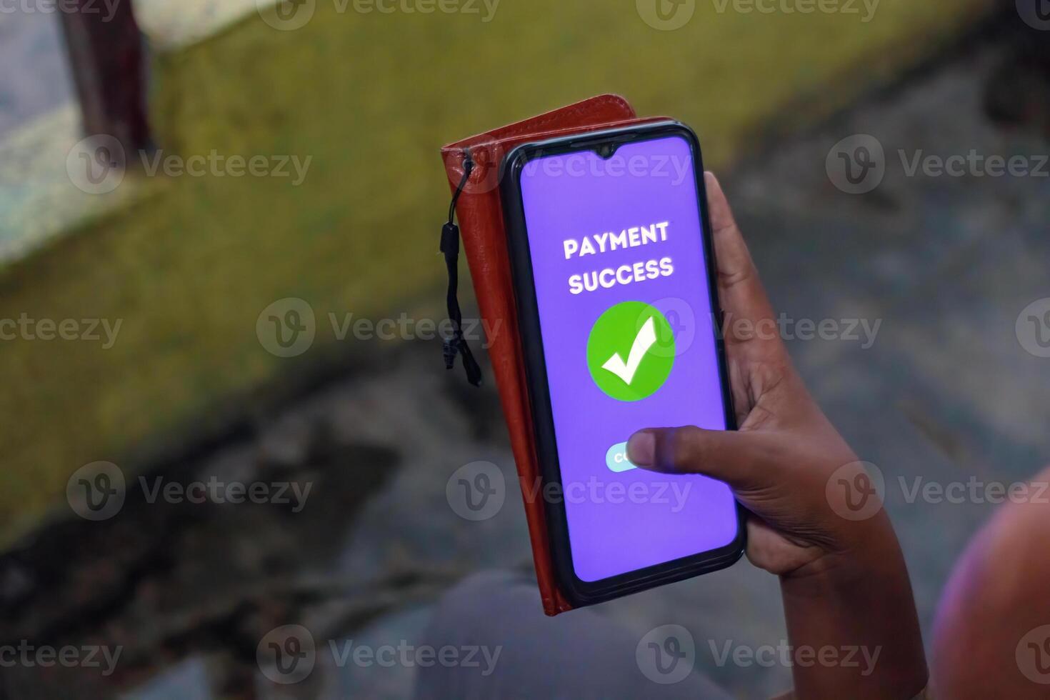 Mobile Payment Confirmation Digital Transaction Success photo