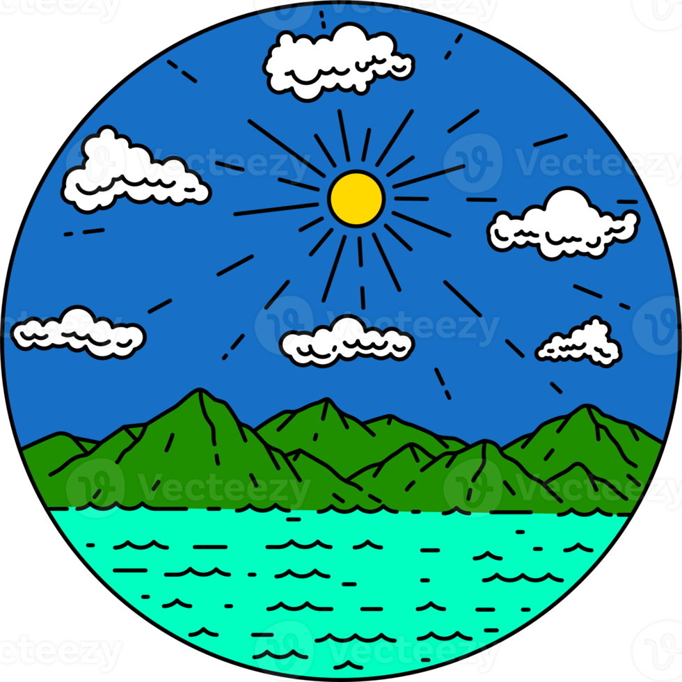 wild nature monoline png