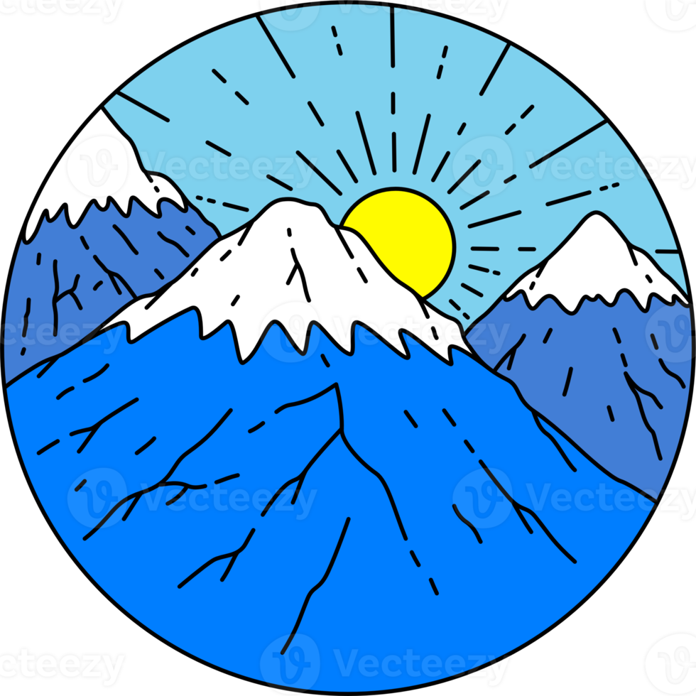 mountain view fuji png
