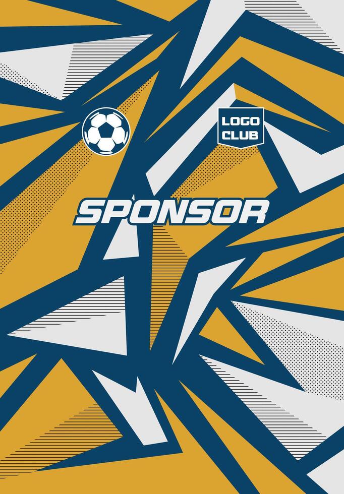 abstract pattern for soccer uniform Sublimation vector