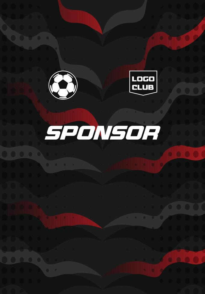 Abstract Football Jersey Background Patterns for Sublimation vector