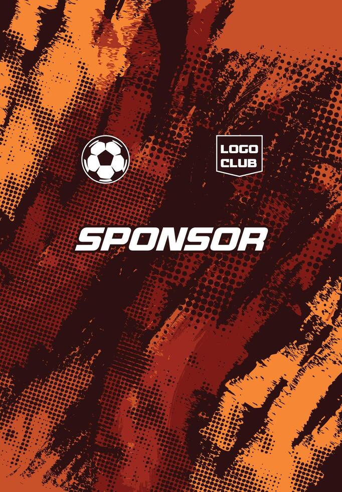 Abstract grunge background for Sports Jersey Design vector