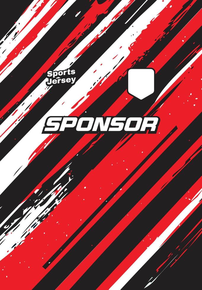 Abstract grunge sublimation background for sports jersey pattern vector
