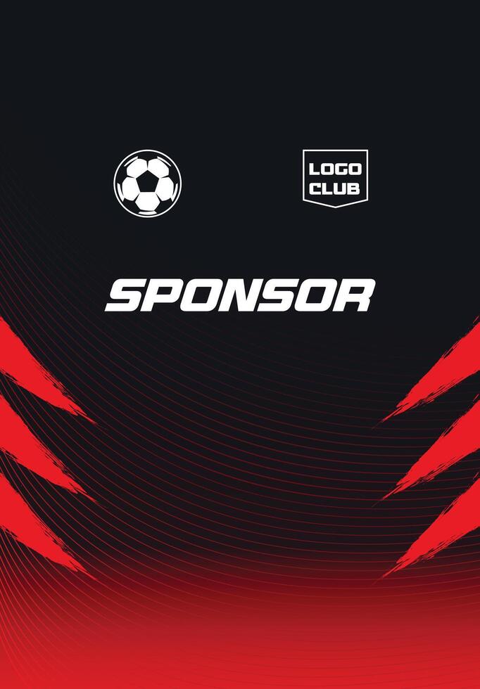 Soccer Jersey Sublimation Designs with abstract background vector