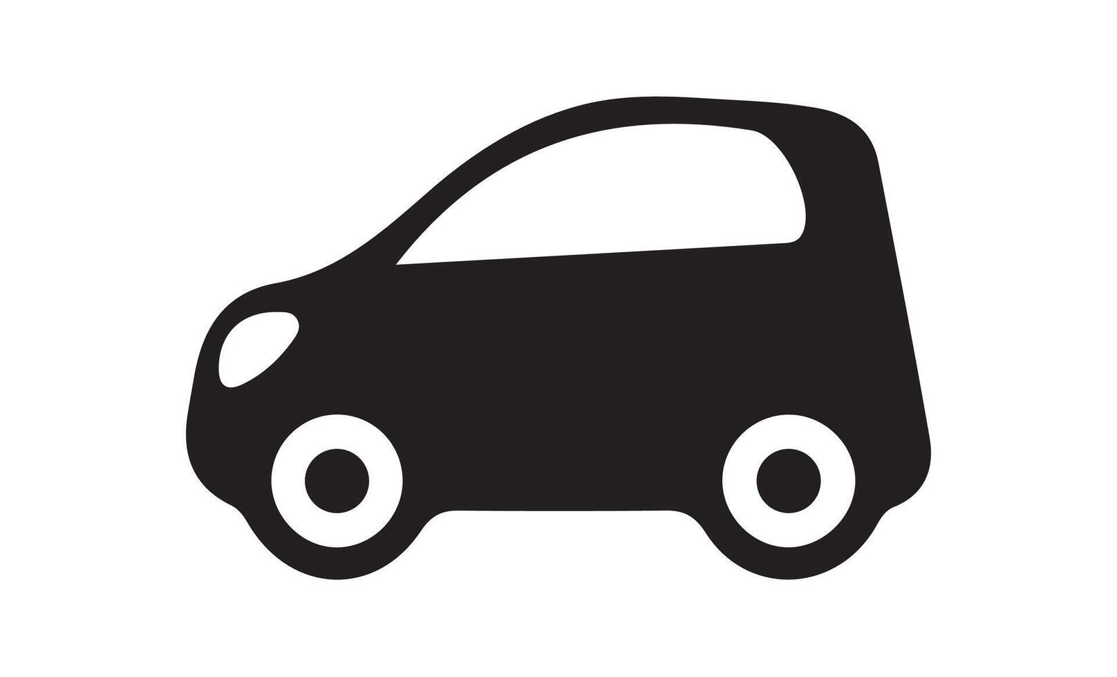 Car icon silhouette collection. vector