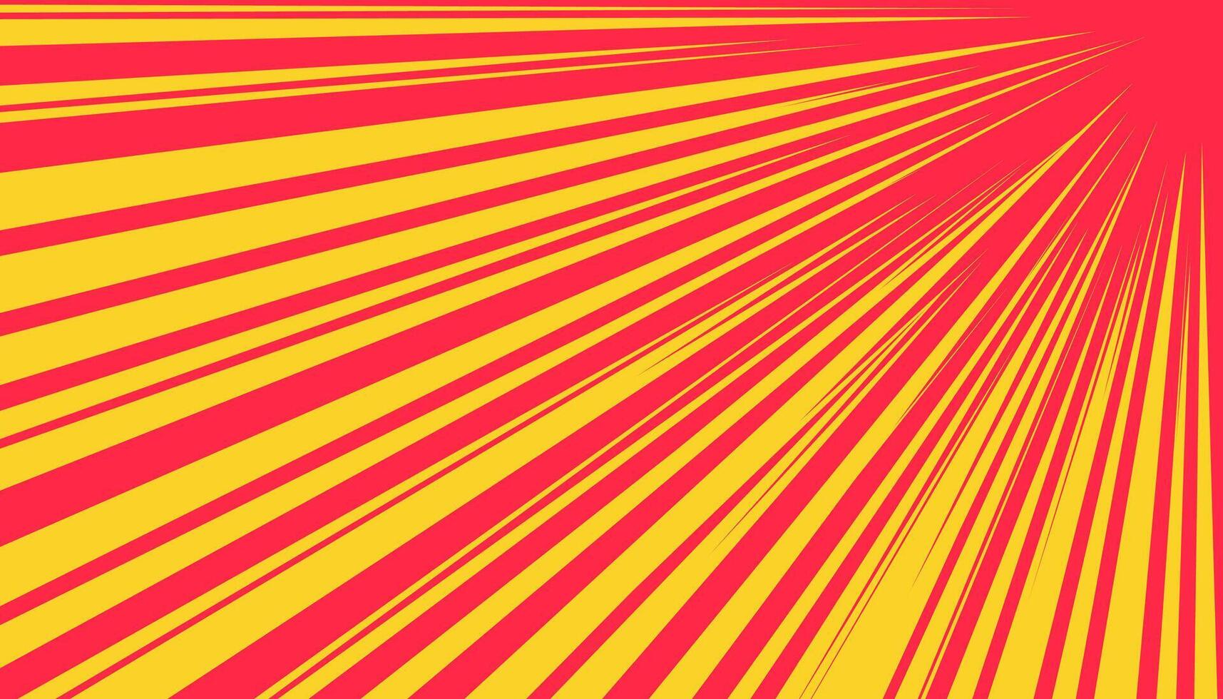 Manga inspired zoom effect with speed motion lines. High speed streaks and glowing energy trails give sense of acceleration. Ideal for anime, comics and digital illustrations. vector
