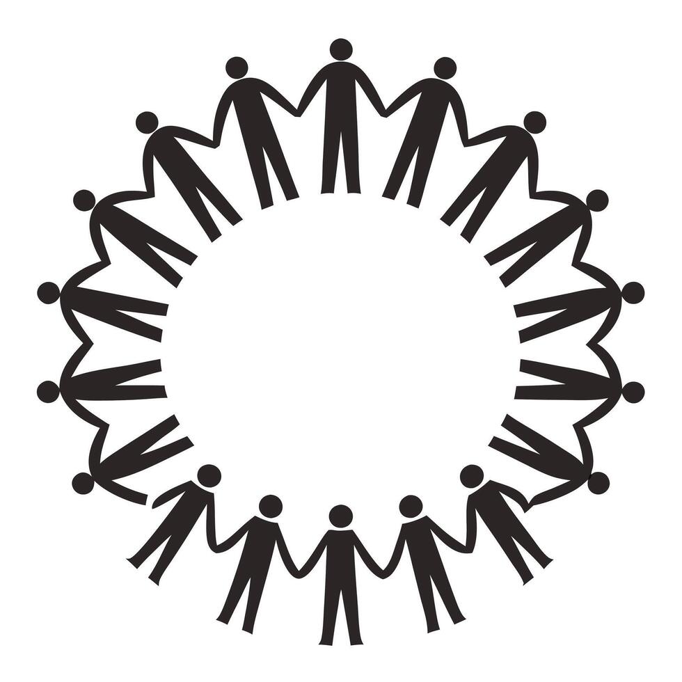 Labour Day Silhouette Concept Honoring Workers vector