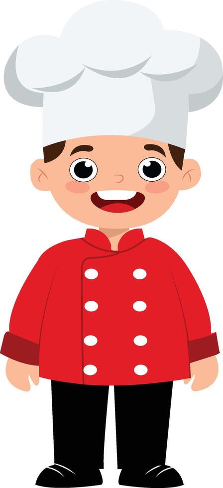 Chef Boy Cartoon vector